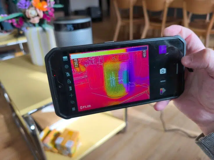 Dreo Fan Heater Temperaturkamera