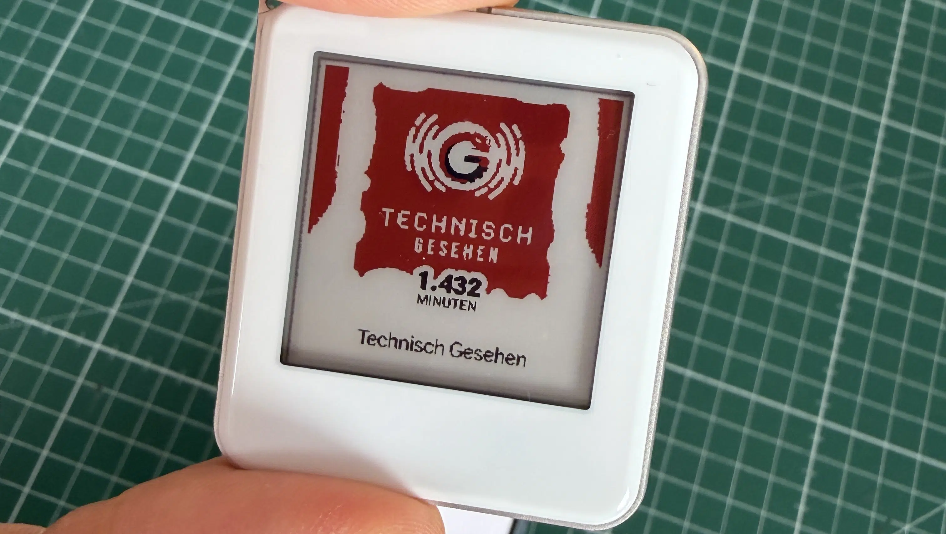 NFC E-Ink im Hands-On: Dieses Display braucht keine Batterie!