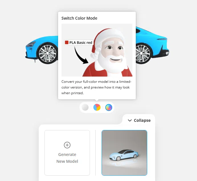 Image to 3D Meshy 6 Makerlab Xiaomi SU7 1 1 Image to 3D Meshy 6 Makerlab Xiaomi SU7 1 1