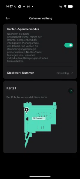 JONR X9 Pro App Karten