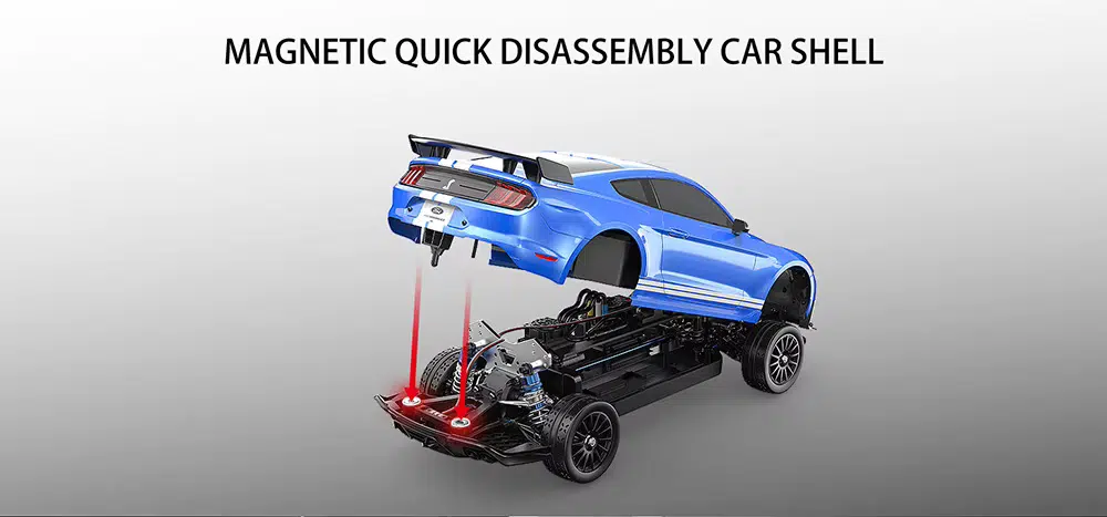 MJX 10306 Ford Mustang Magnetkarosserie