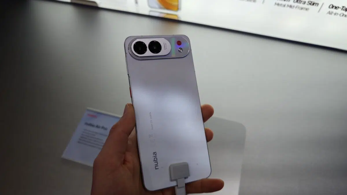 Nubia Air Pro Rueckseite