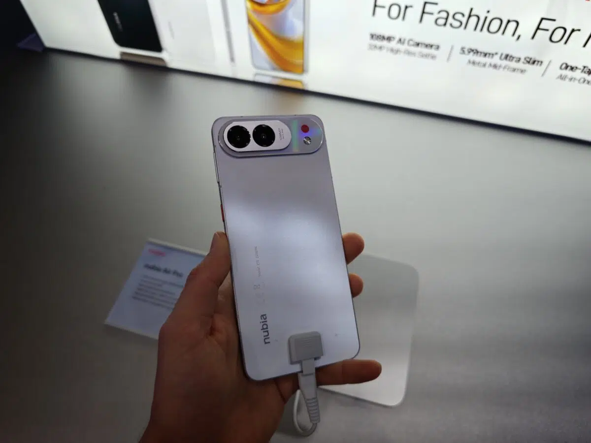 Nubia Air Pro Rueckseite