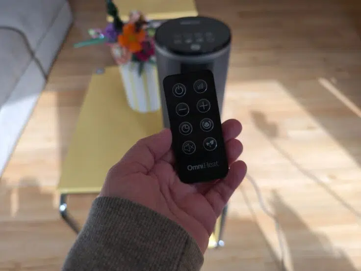 OmniHeat Keramikheizluefter Fernbedienung