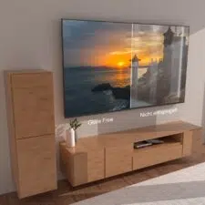 PEAQ PTV 75GQU-5025C AG an der Wand