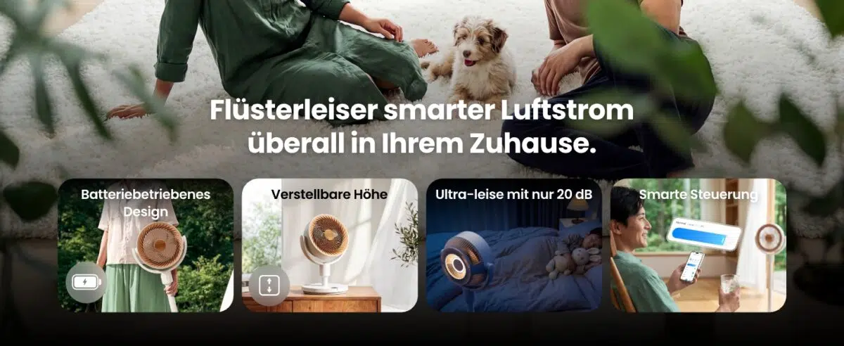 SwitchBot Ventilator Features