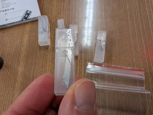 Ultraschall Cutter Hands On Klingen