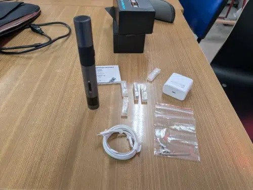 Ultraschall Cutter Hands On Lieferumfang