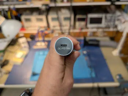 Ultraschall Cutter Hands On USB C