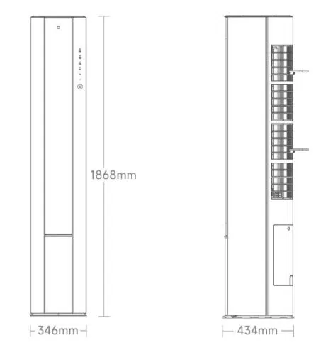 Xiaomi Klimaanlage Pro Masse 1
