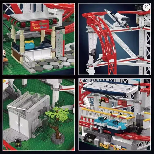 mould king achterbahn  details