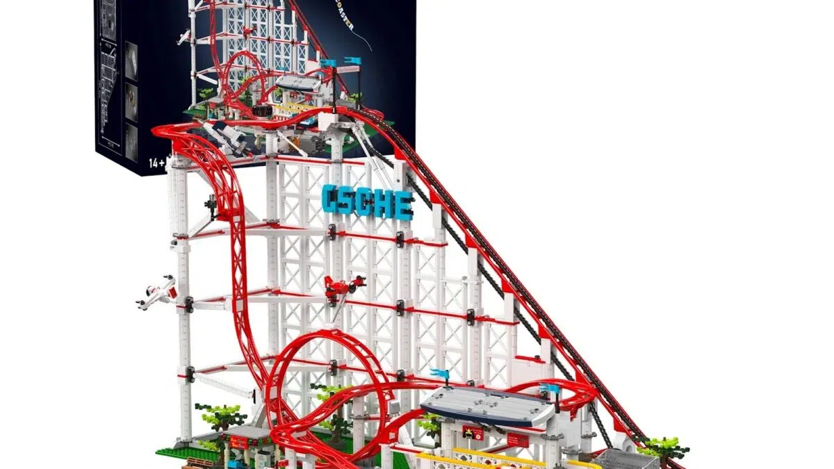 mould king achterbahn mit karton