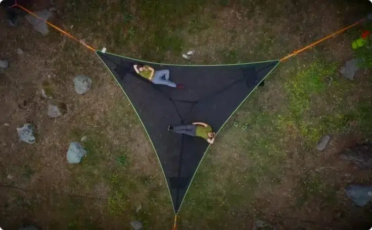 Dreiecks Haengematte Aufhaengung