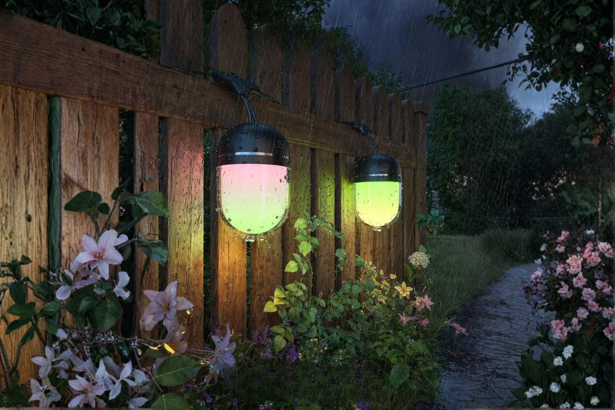 Govee Lichterkette Außen – 10m RGBICW Outdoor LED Lichterkette – 240 Lm/LED, 30000h Lebensdauer, IP67 Wasserdicht – App