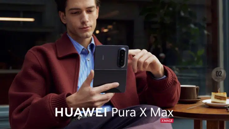 Huawei Pura X Max aufgeklappt Huawei Pura X Max aufgeklappt