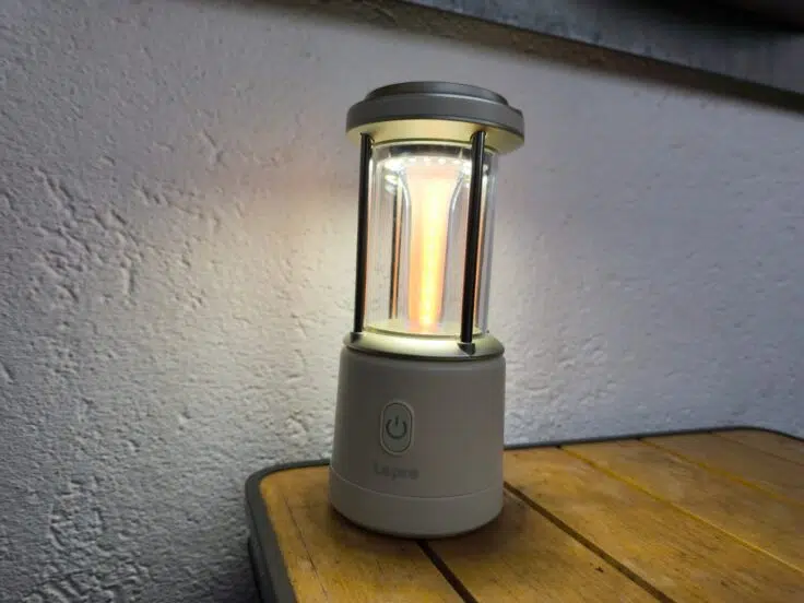 Lepro Campinglaterne Balkontisch