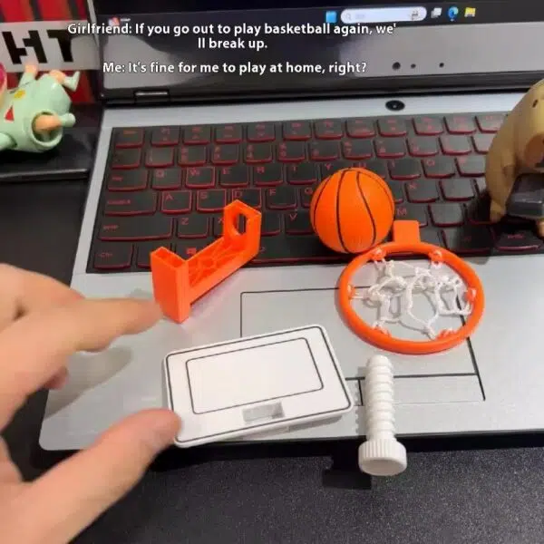 Mini Basketball Klemmen Lieferumfang