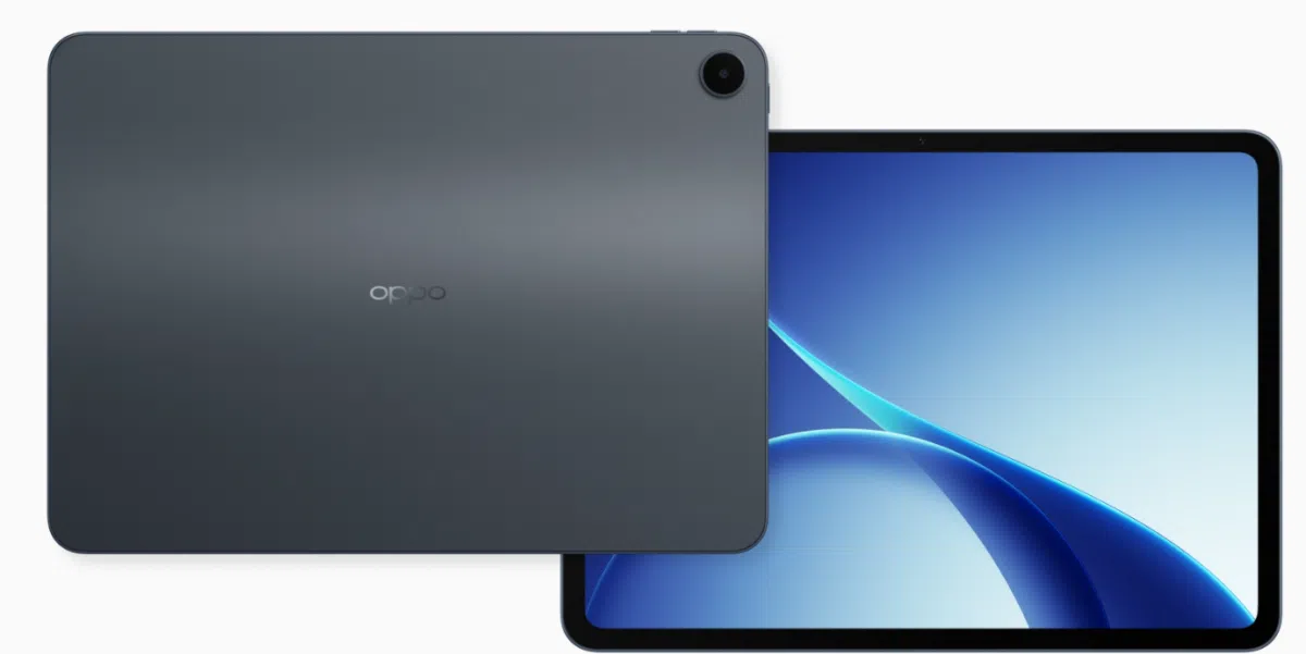 OPPO Pad 5 vorne und hinten