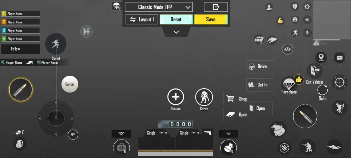 PUBG Steuerung PUBG Steuerung