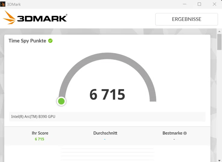 SAMSUNG Galaxy Book6 Pro 14 Time Spy