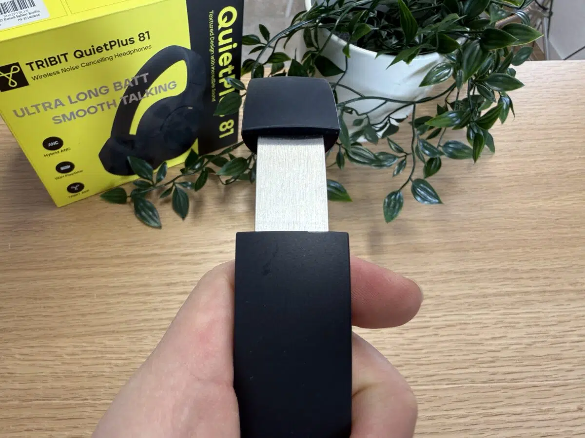 Tribit QuietPlus 81 Kopfbuegel ausgezogen