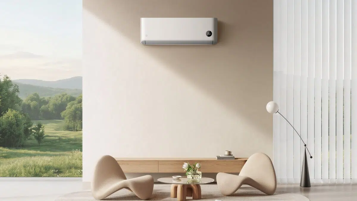 Xiaomi Mijia Air Conditioner Eco im Raum Xiaomi Mijia Air Conditioner Eco im Raum
