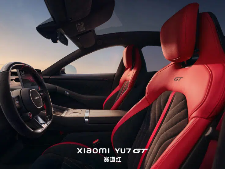 Xiaomi YU7 GT Fahrertuer aufnahme Xiaomi YU7 GT Fahrertuer aufnahme
