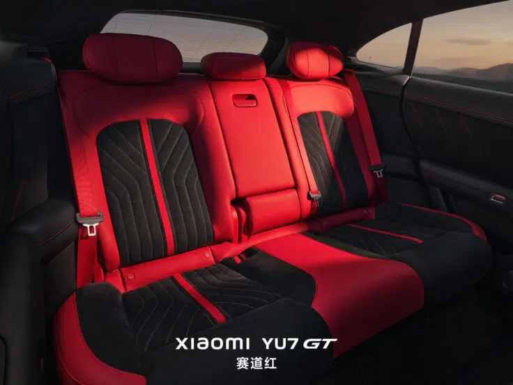 Xiaomi YU7 GT Rueckbank Xiaomi YU7 GT Rueckbank