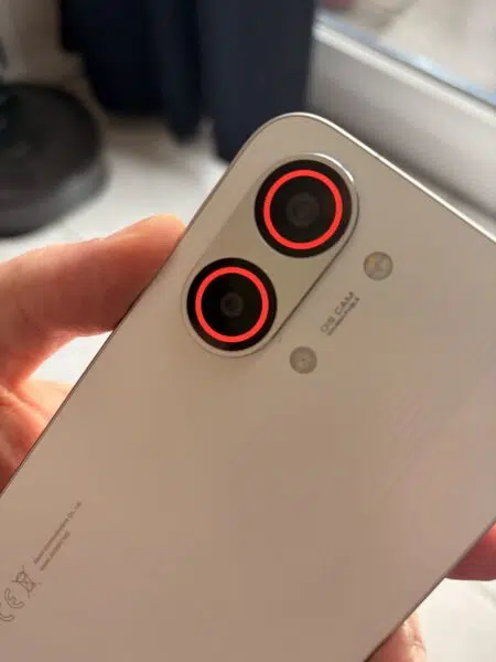 poco x8 pro max ruecklicht
