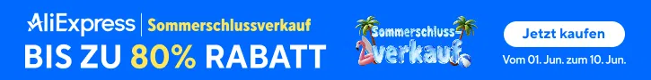 AliExpress 618 Sommerevent Banner AliExpress 618 Sommerevent Banner