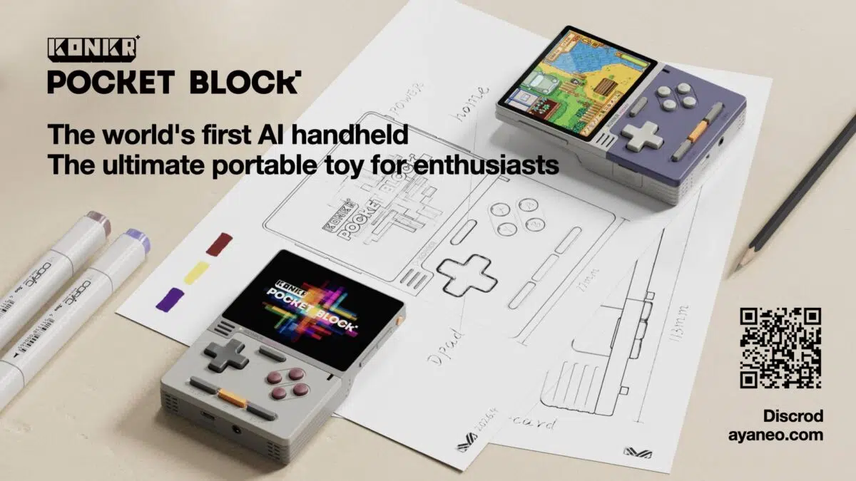 Ayaneo Konkr Pocket Block KI Handheld 2 Ayaneo Konkr Pocket Block KI Handheld 2