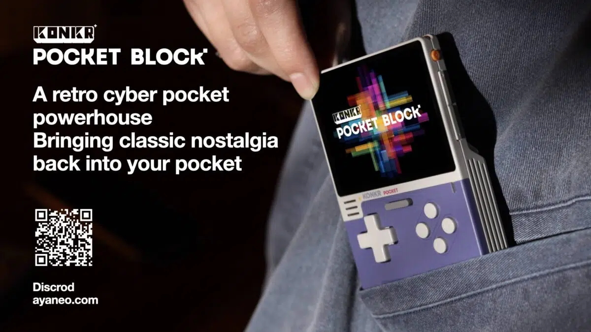Ayaneo Konkr Pocket Block KI Handheld 3 Ayaneo Konkr Pocket Block KI Handheld 3