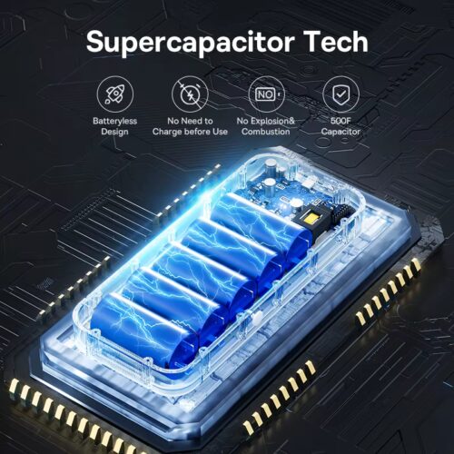 Baseus Super Kondensator Innenansicht Baseus Super Kondensator Innenansicht