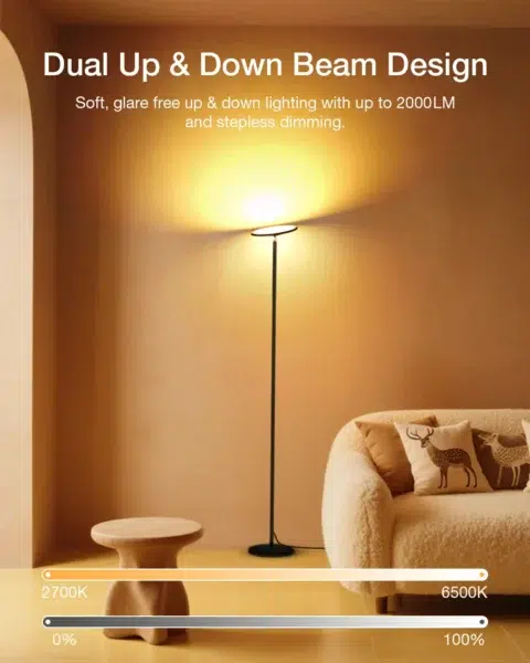 BlitzWill RGB Stehlampe Helligkeit BlitzWill RGB Stehlampe Helligkeit