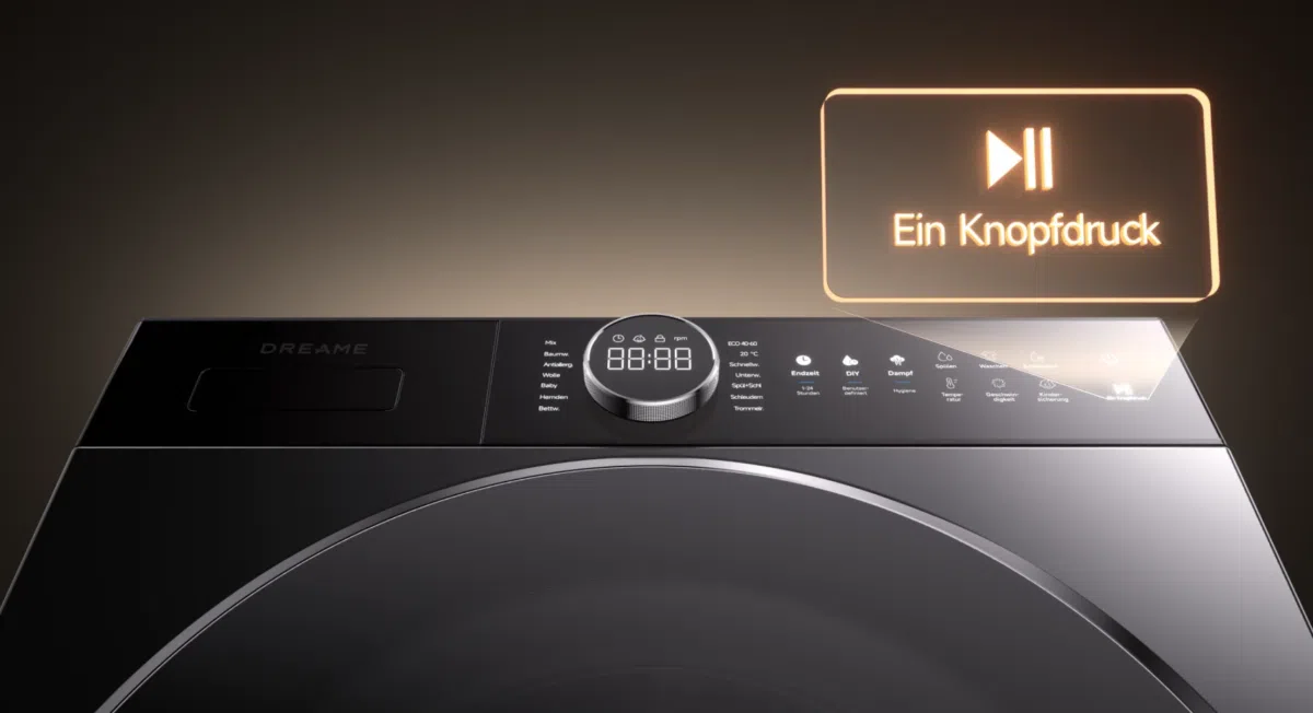 Dreame Premium P5 ein Knopfdruck