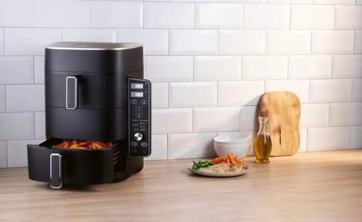 Silvercrest Tower Air Fryer Tischplatte