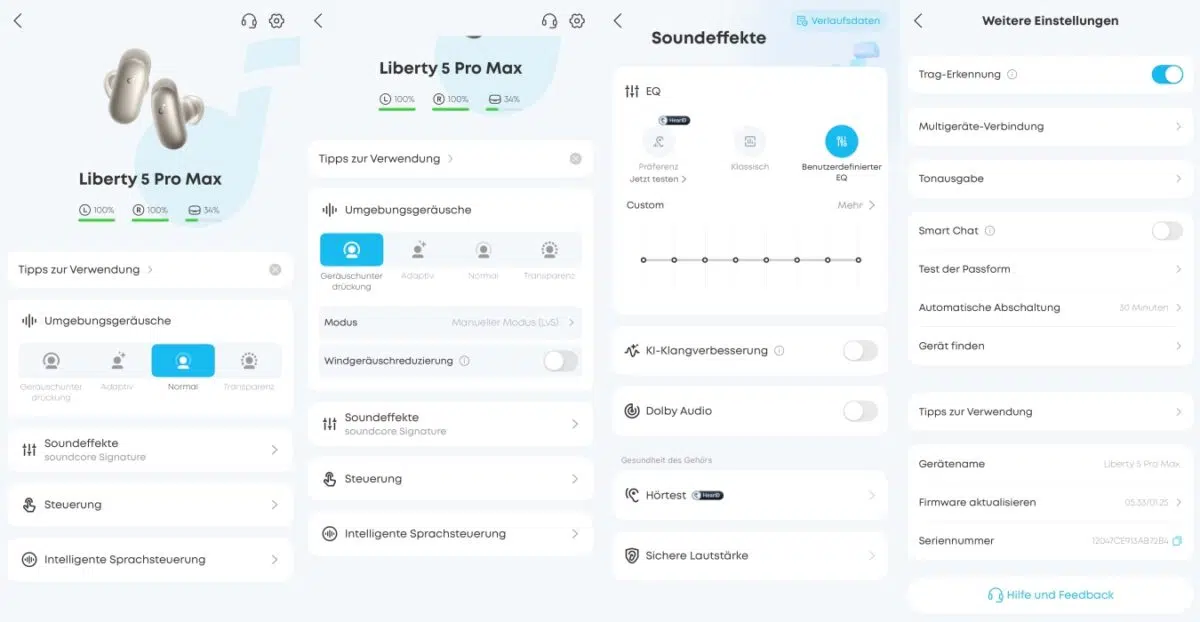 Soundcore App Funktionen Soundcore App Funktionen