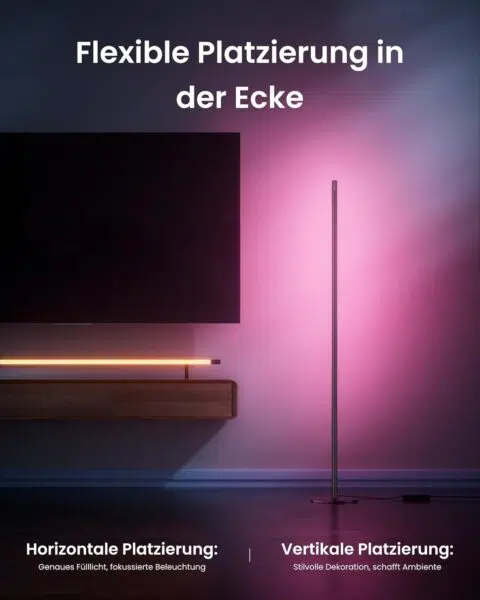 SwitchBot Matter Stehlampe Platzierung