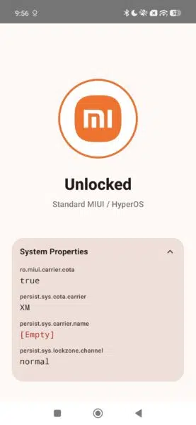Xiaomi Mi Carrier Check