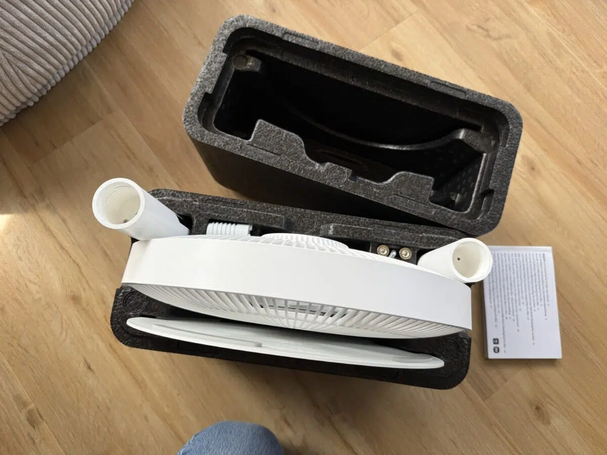 Xiaomi Mijia Smart Standing Fan Pro Slim Ventilator Box Verstauen