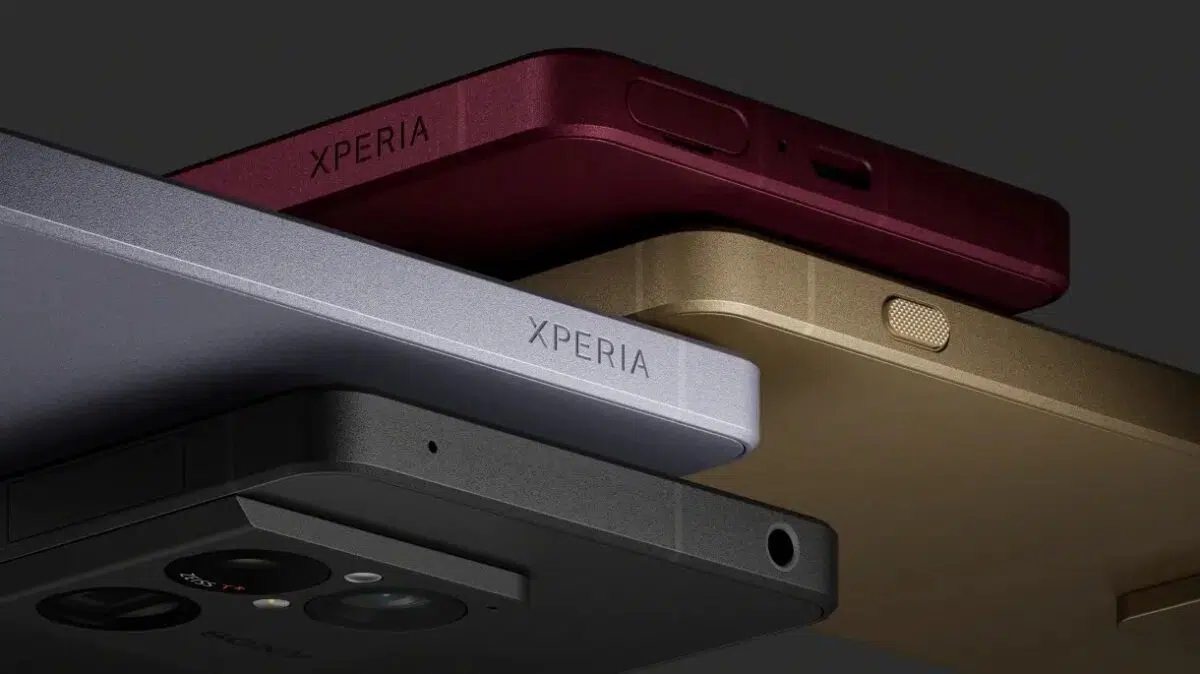 Xperia 1 VIII seitlich Xperia 1 VIII seitlich