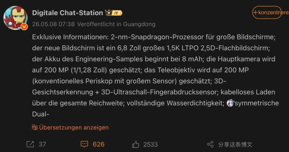 honor magic 9 pro leak