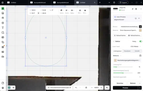 xTool P3 Ei ALussenform xTool P3 Ei ALussenform