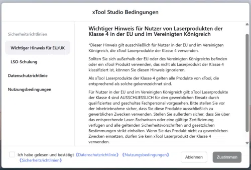 xTool P3 Klasse.4 xTool P3 Klasse.4