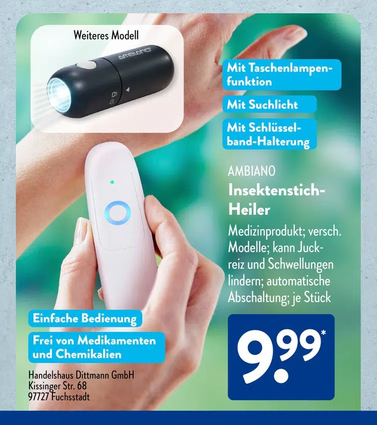 Ambiano Insektenstichheiler Aldi 1 Ambiano Insektenstichheiler Aldi 1