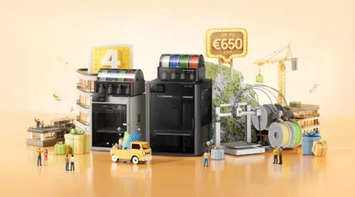 Nur noch heute: Bambu Lab 4. Jubiläums-Sale mit bis zu 650€ Rabatt auf 3D-Drucker!