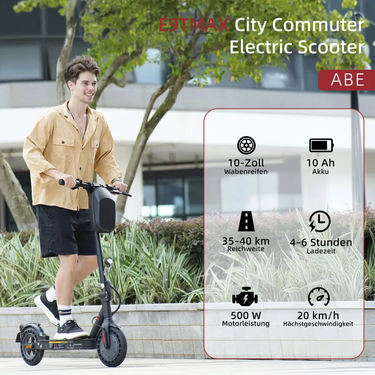 E9TMAX E Scooter ABE 4 E9TMAX E Scooter ABE 4