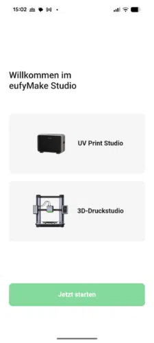 EufyMake E1 App Einrichtung1 EufyMake E1 App Einrichtung1
