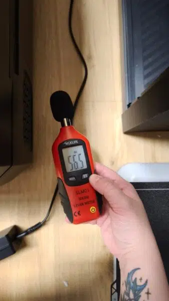 Fourson Kuehlbox 55L Betriebslautstaerke