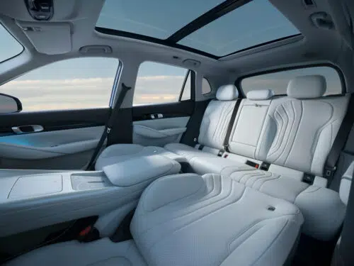 Geely E5 comfort first class comfort up front edited
